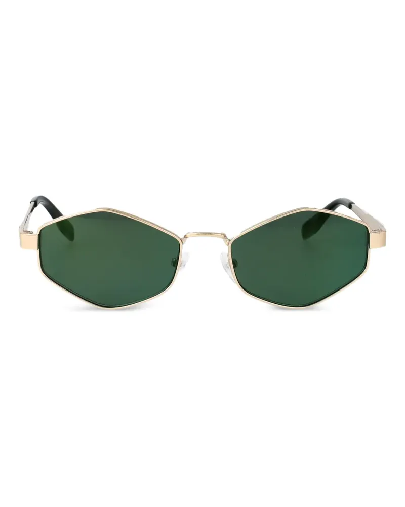Karl Lagerfeld geometric-frame sunglasses - Gold Gold