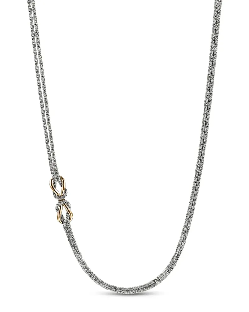 John Hardy Infinite Love Knot Halskette - Silber Silber