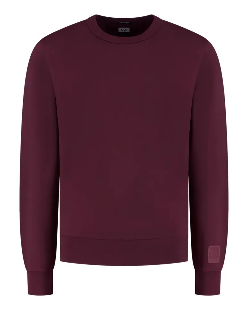 C.P. Company Metropolis Series logo-patch sweater - Rot Rot