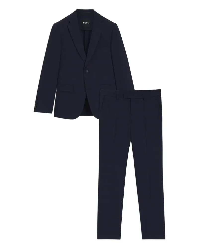 HUGO BOSS Einreihiger Anzug - Blau Blau