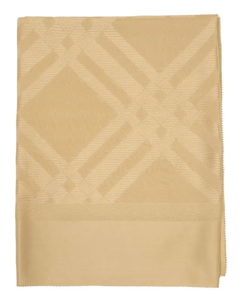 Burberry Wide Check Schal - Nude Nude