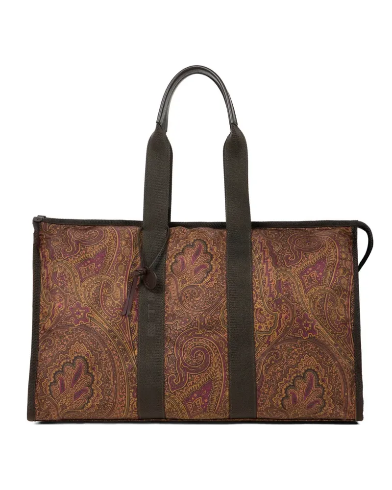 Etro Maxi Arnica Reisetasche - Braun Braun