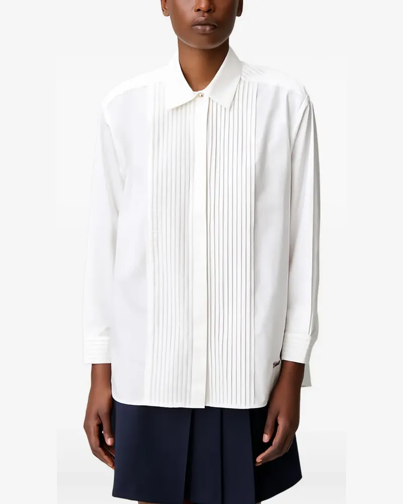 Claudie Pierlot Claudie Hemd mit Stickerei - Weiß Weiß