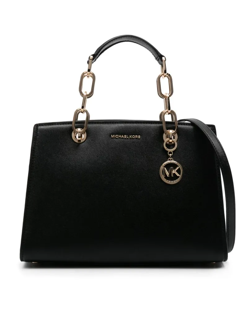 Michael Kors Cynthia Handtasche - Schwarz Schwarz