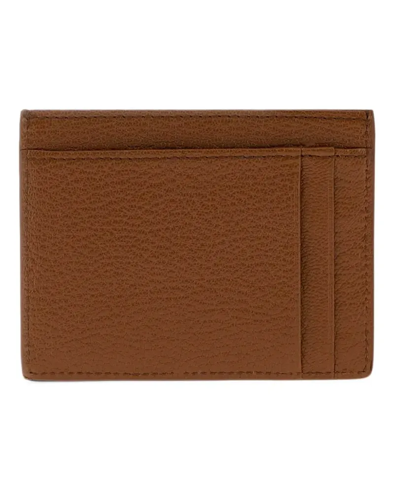 Miu Miu leather card holder - Braun Braun