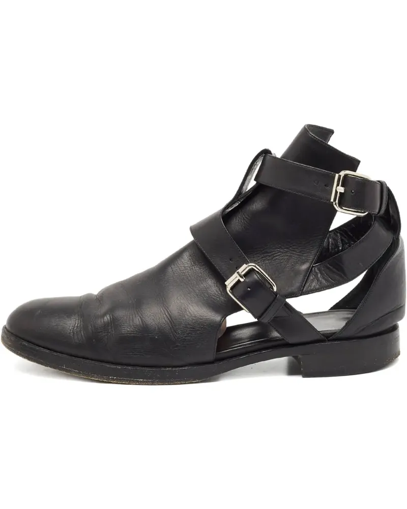 Pierre Hardy Stiefel mit Cut-Out - Schwarz Schwarz