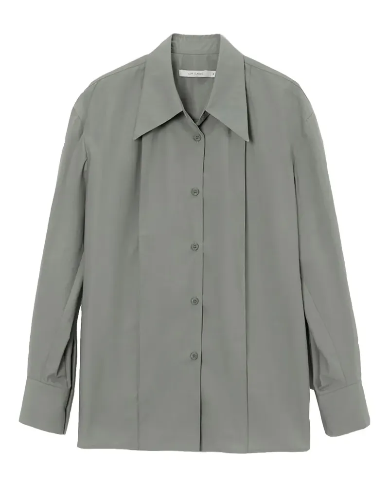 LOW CLASSIC balloon-sleeve cotton shirt - Grau Grau