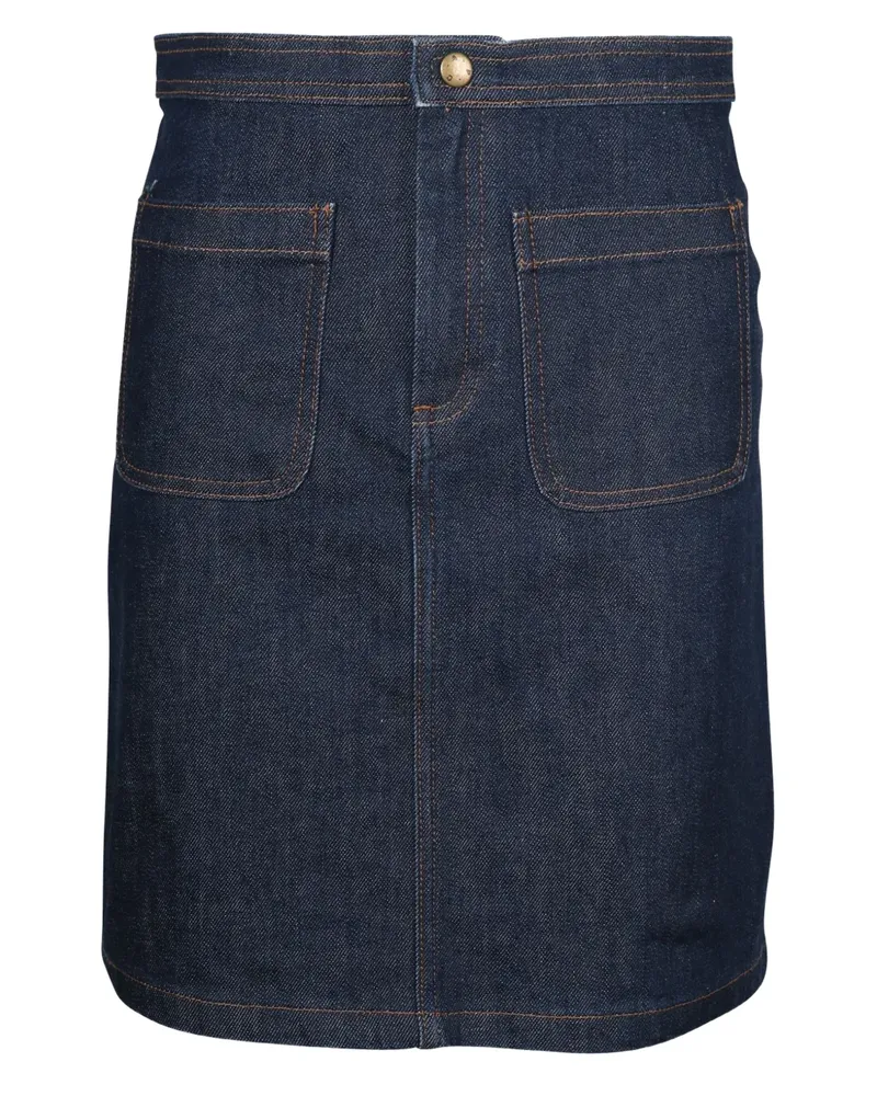 A.P.C. denim skirt - Blau Blau