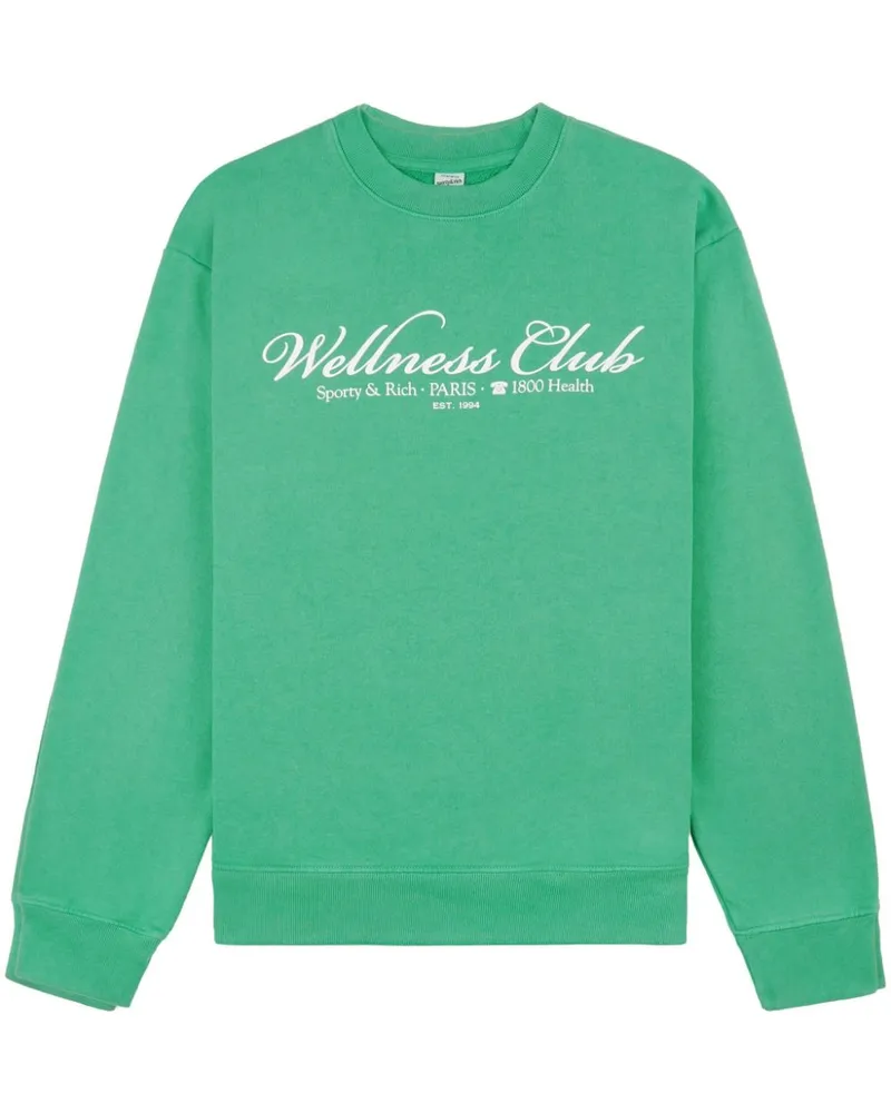 SPORTY & RICH 1800 Health Sweatshirt - Grün Grün