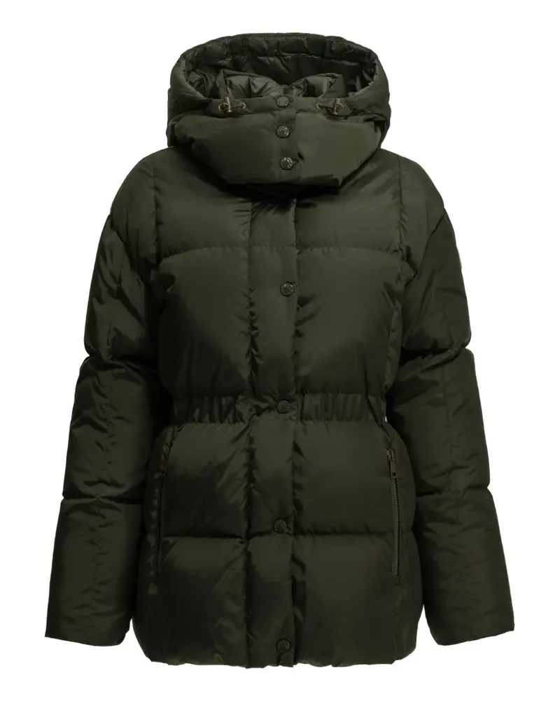 Moncler Agneux quilted hooded coat - Grün Grün
