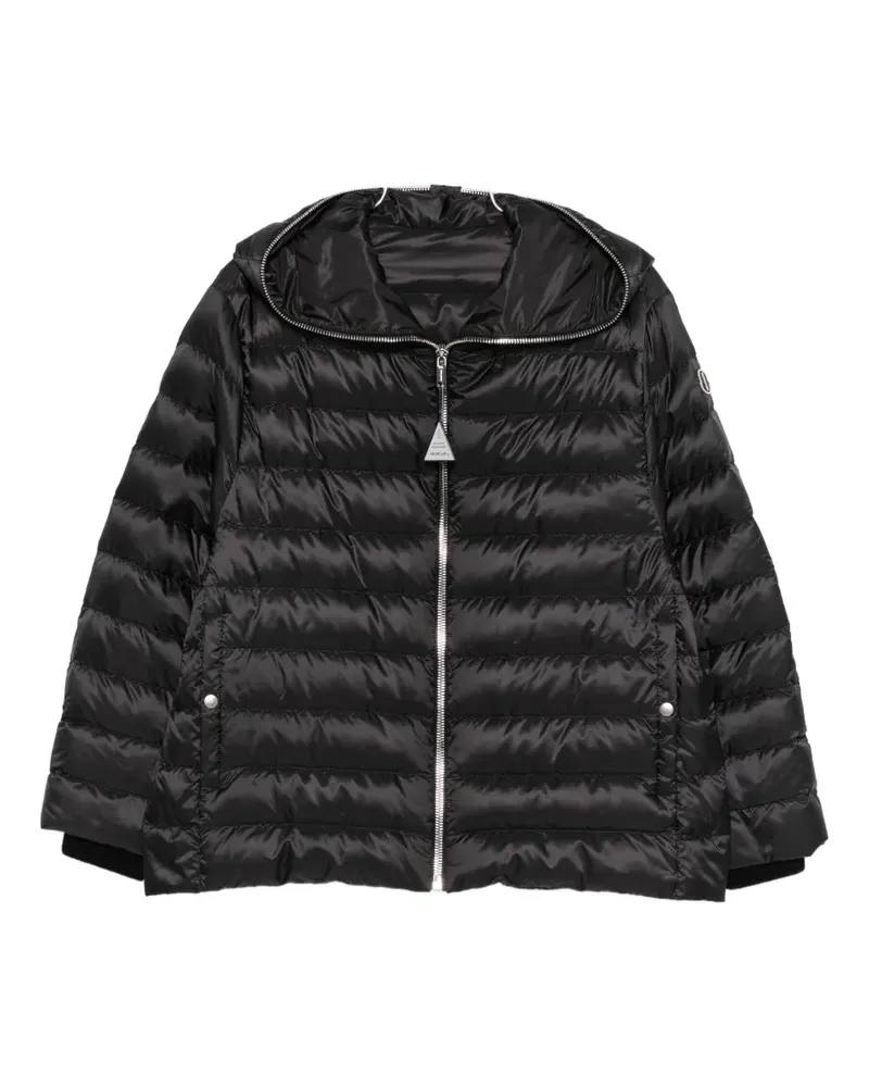 Moncler hooded ziplock jacket - Schwarz Schwarz