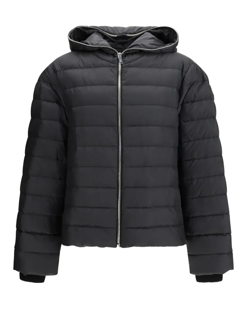 Moncler Kapuzenjacke mit Reißverschluss - Schwarz Schwarz
