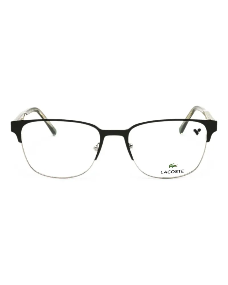 Lacoste rectangle-frame glasses - Schwarz Schwarz