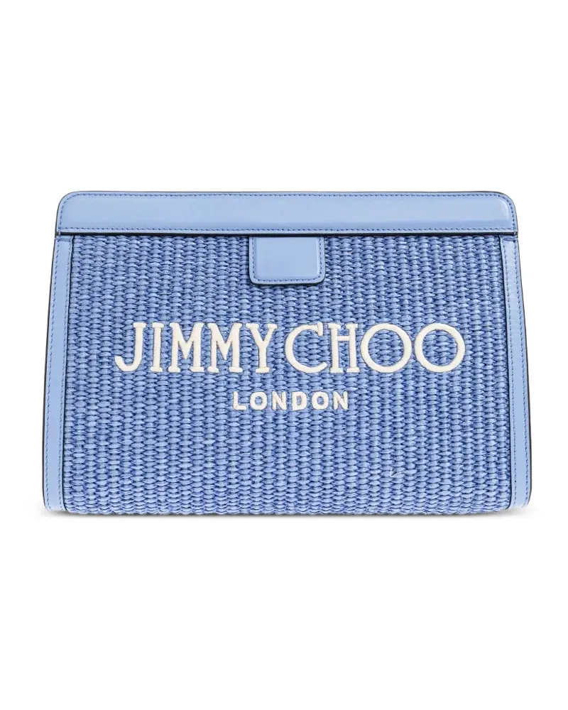 Jimmy Choo Avenue London clutch bag - Blau Blau