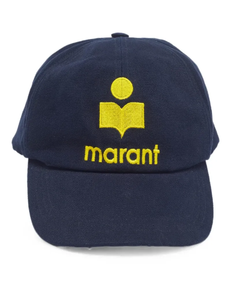 Isabel Marant Tyron embroidered baseball cap - Blau Blau