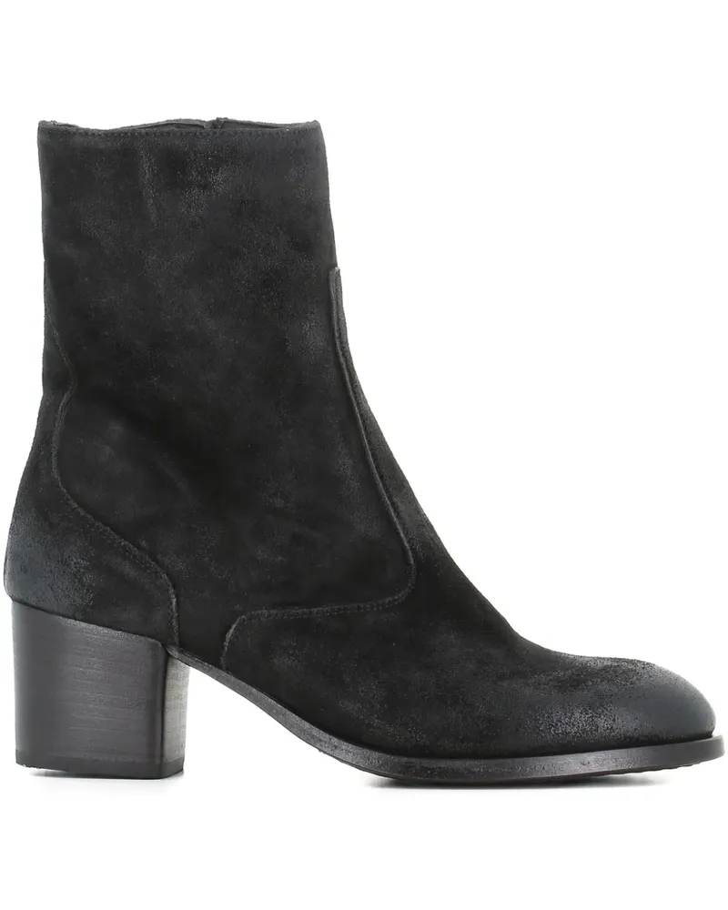 Pantanetti suede ankle boots - Schwarz Schwarz