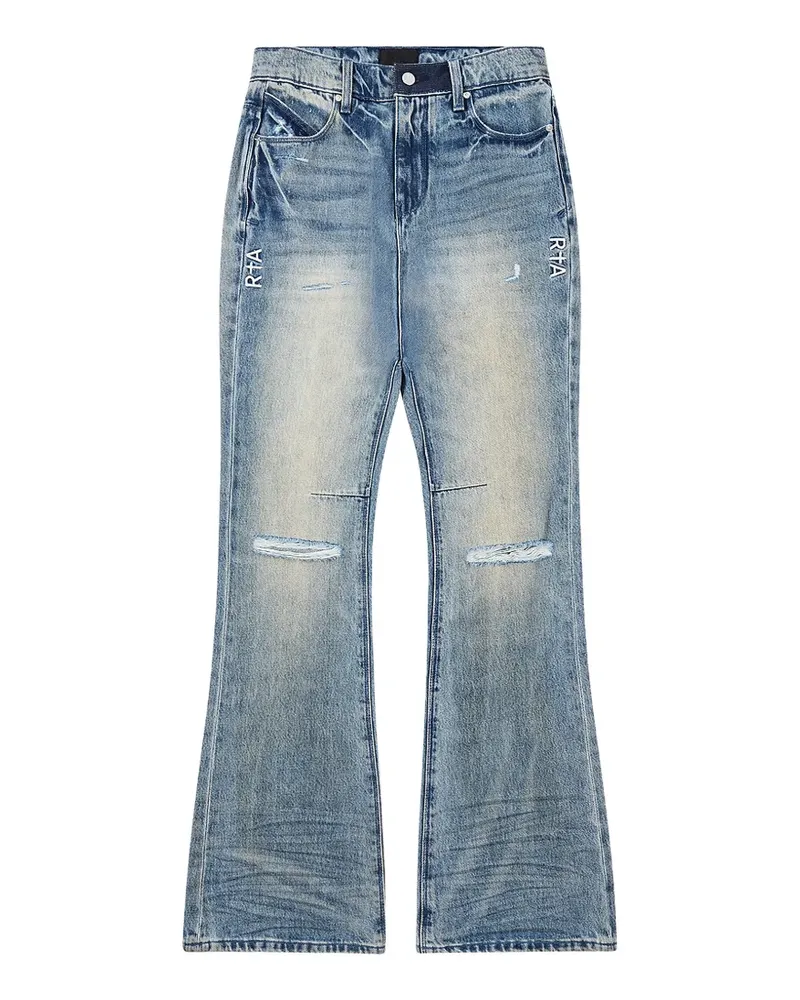 RTA Mael button-fastening jeans - Blau Blau