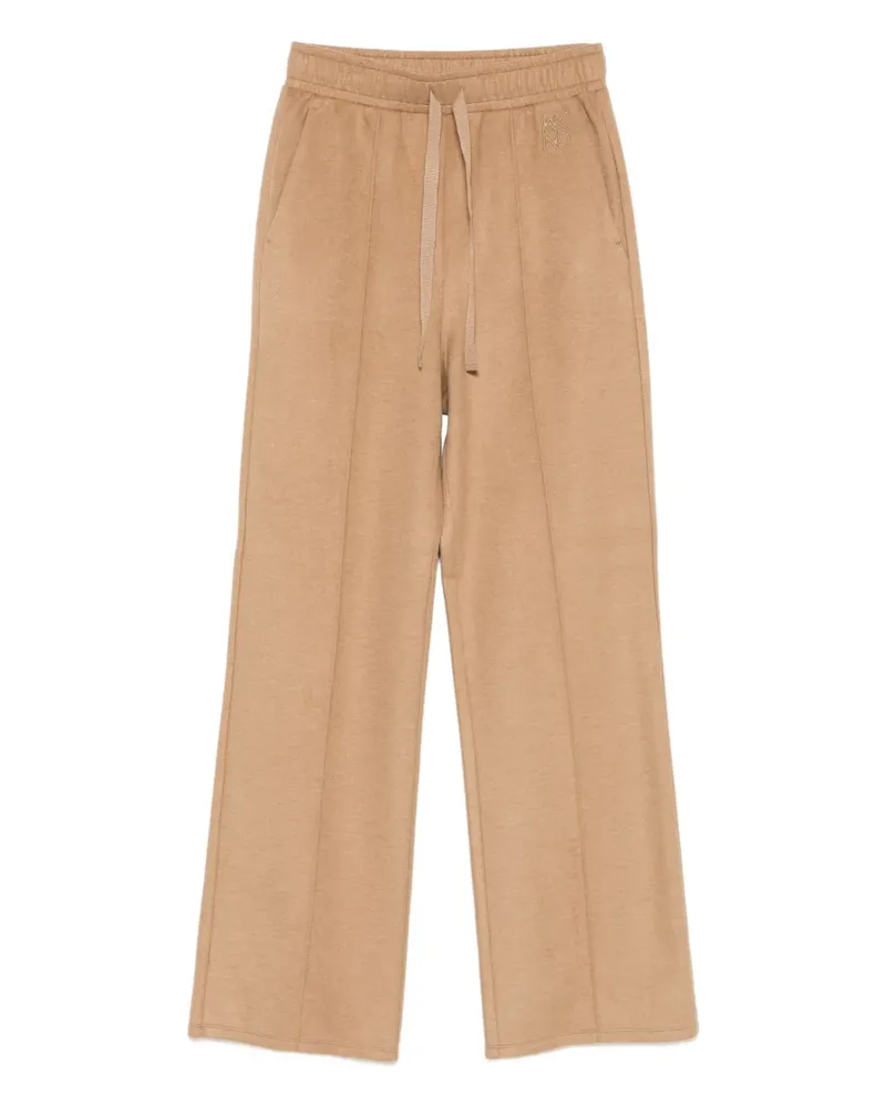 Max Mara Hose mit geradem Bein - Braun Braun
