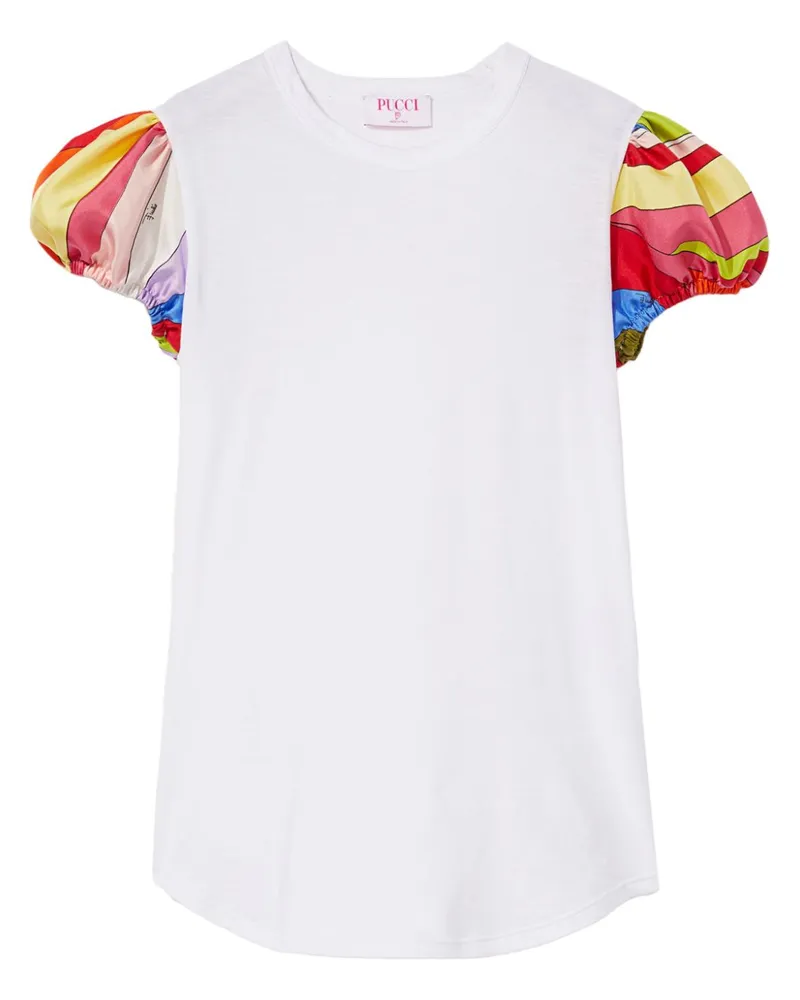 Emilio Pucci Iride T-Shirt - Weiß Weiß