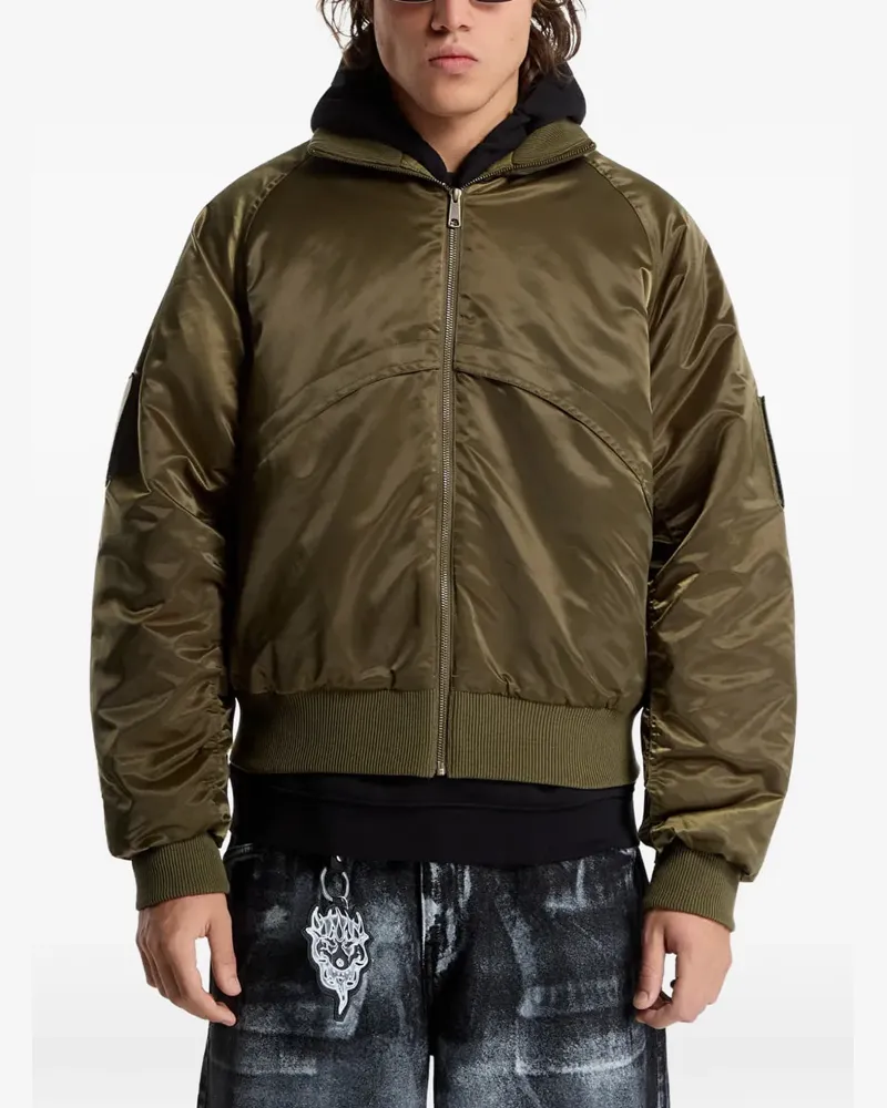 Dime Utility quilted-lining bomber jacket - Grün Grün