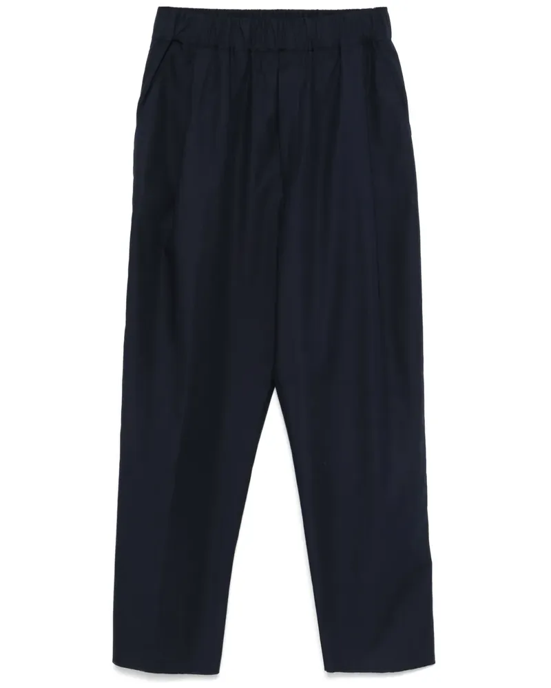 Laneus Hose ais Popeline - Blau Blau