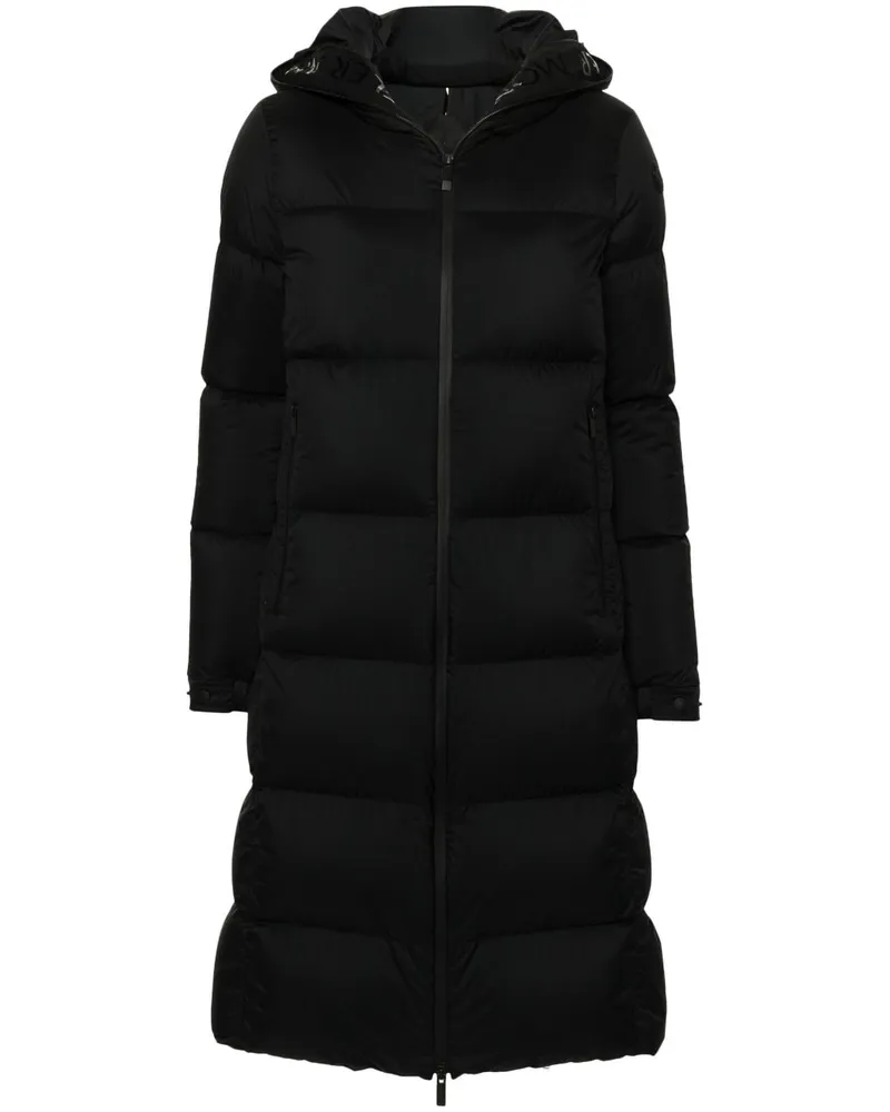 Moncler Wattierter Arredoun Mantel - Schwarz Schwarz