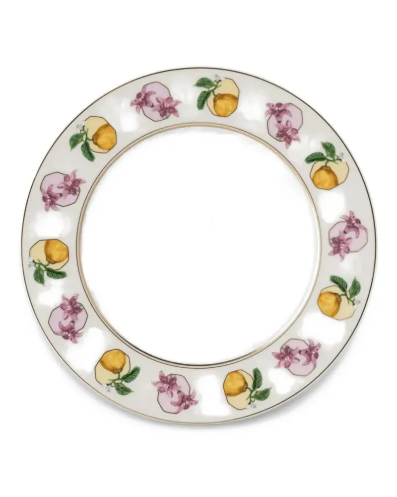Rosenthal floral-print plate - Nude Nude