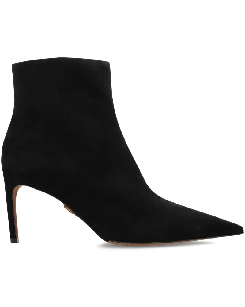 Dolce & Gabbana 80 mm pointed zip boots - Schwarz Schwarz