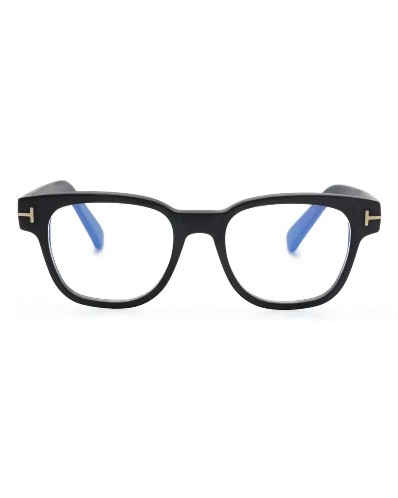 Tom Ford Brille mit rundem Gestell - Grau Grau