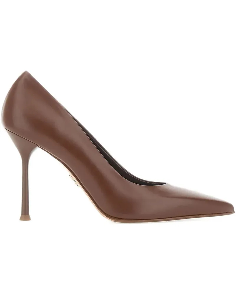 Sergio Levantesi Spitze Musa56 Pumps 10mm - Braun Braun