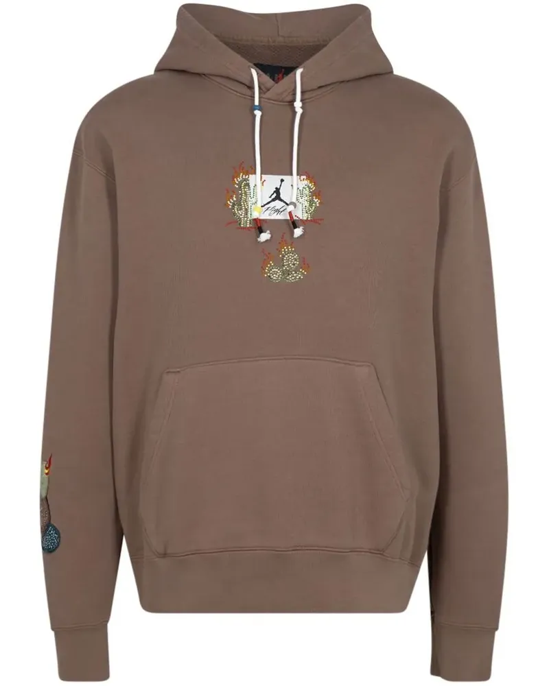 Jordan x Travis Scott Hoodie - Braun Braun