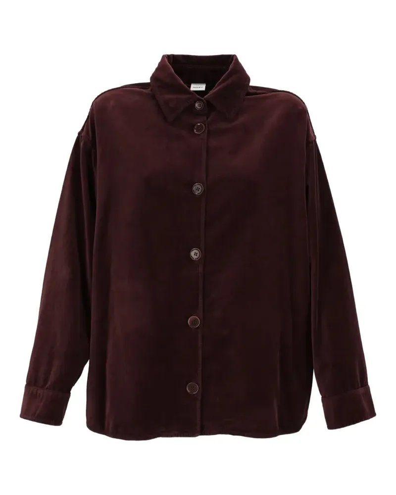 ASPESI corduroy button-down jacket - Braun Braun