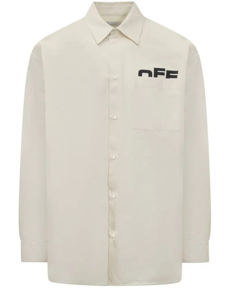 OFF-WHITE Off Shared Hemd - Weiß Weiß