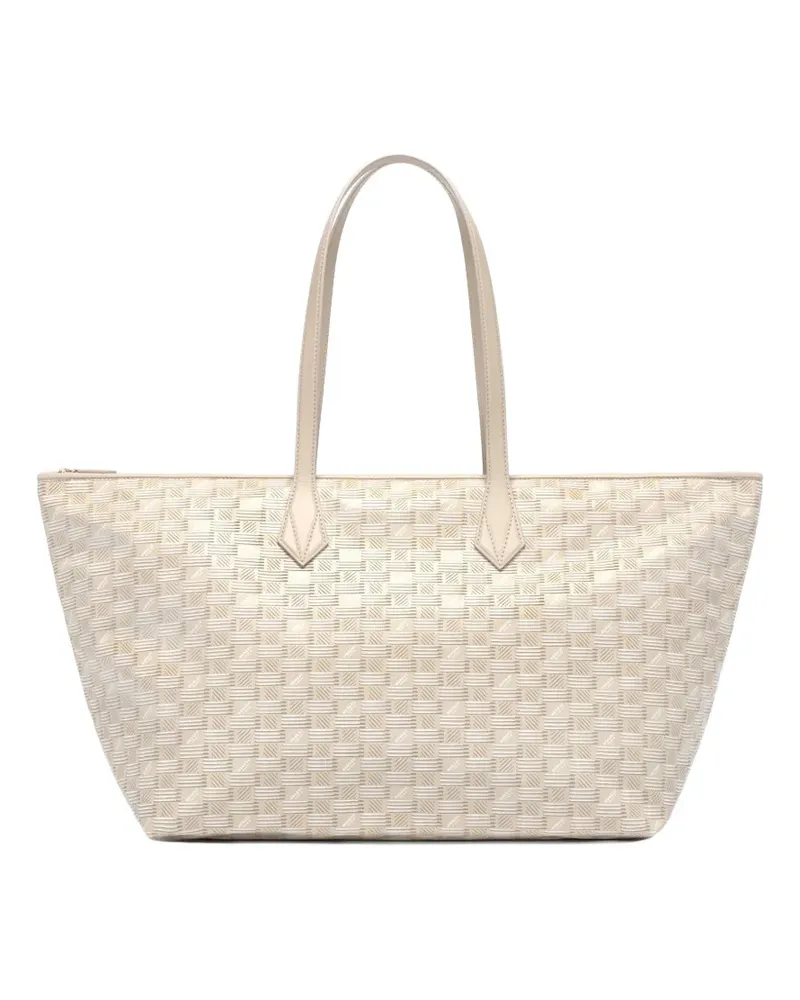 Moreau Paris Vogue woven tote bag - Nude Nude