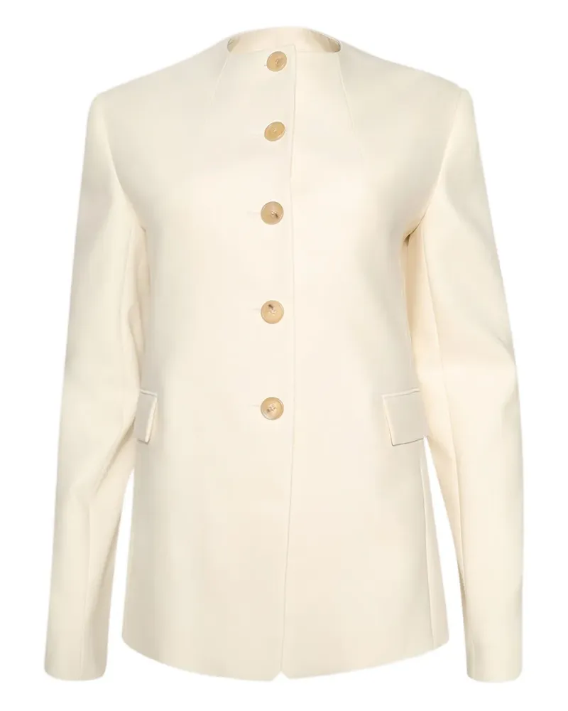 KHAITE Jameson Jacke mit Knöpfen - Nude Nude