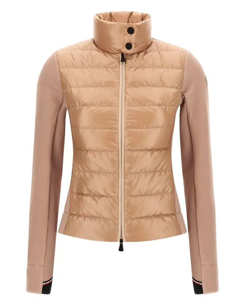 Moncler Wattiertes Sweatshirt mit Reißverschluss - Rosa Rosa