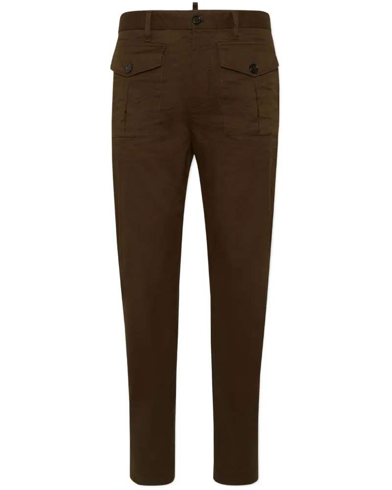 Dsquared2 Hose mit Tapered-Bein - Braun Braun
