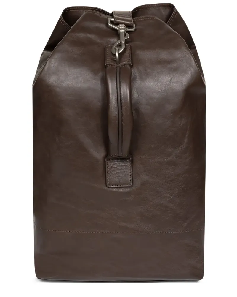 Dries van Noten Rucksack aus Leder - Braun Braun