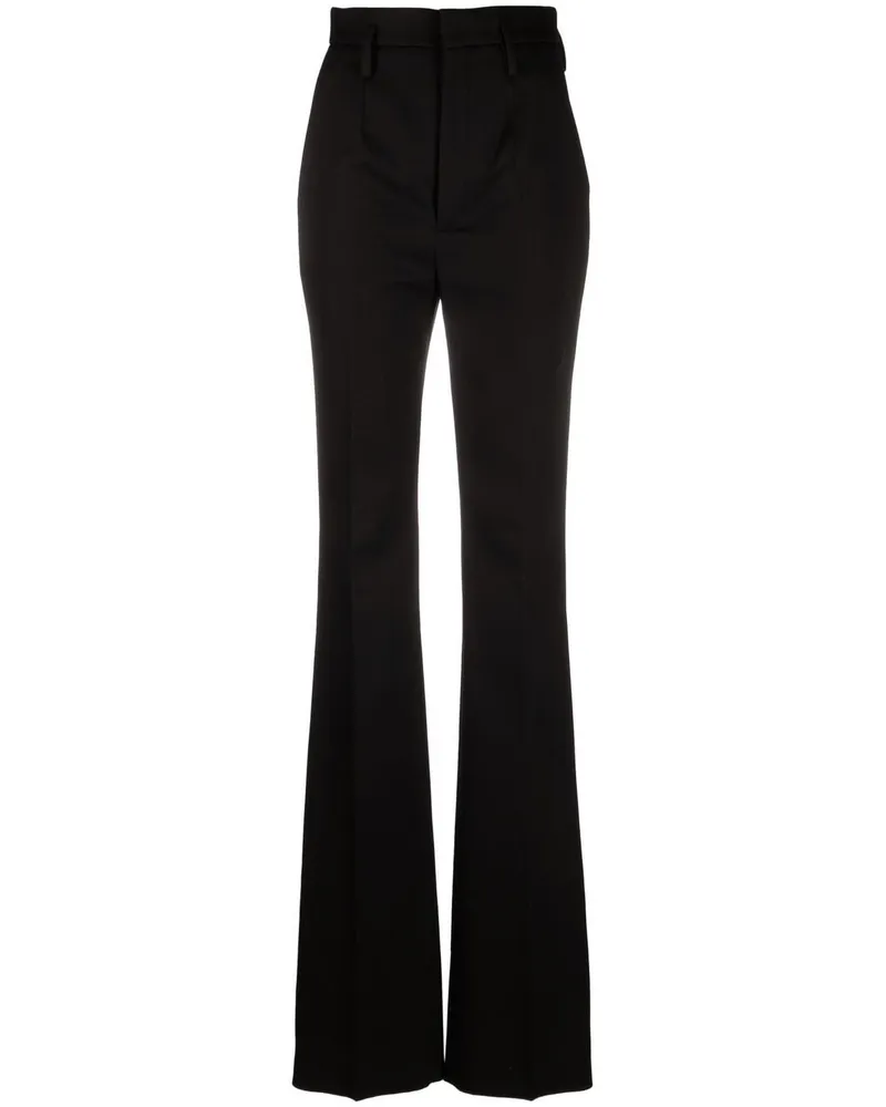Saint Laurent Hose mit geradem Schnitt - Schwarz Schwarz