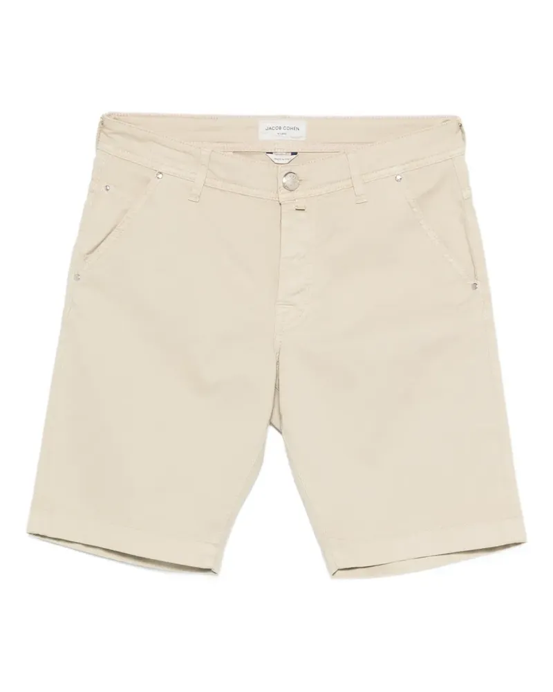 Jacob Cohën Lou belt-loops shorts - Nude Nude