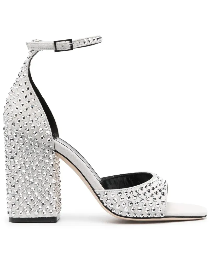 Paris Texas Holly Fiona Sandalen 100mm - Silber Silber