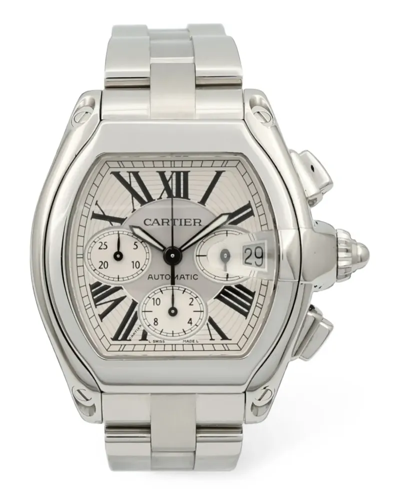 Cartier 2012 Roadster chronograph 48mm watch - Weiß Weiß