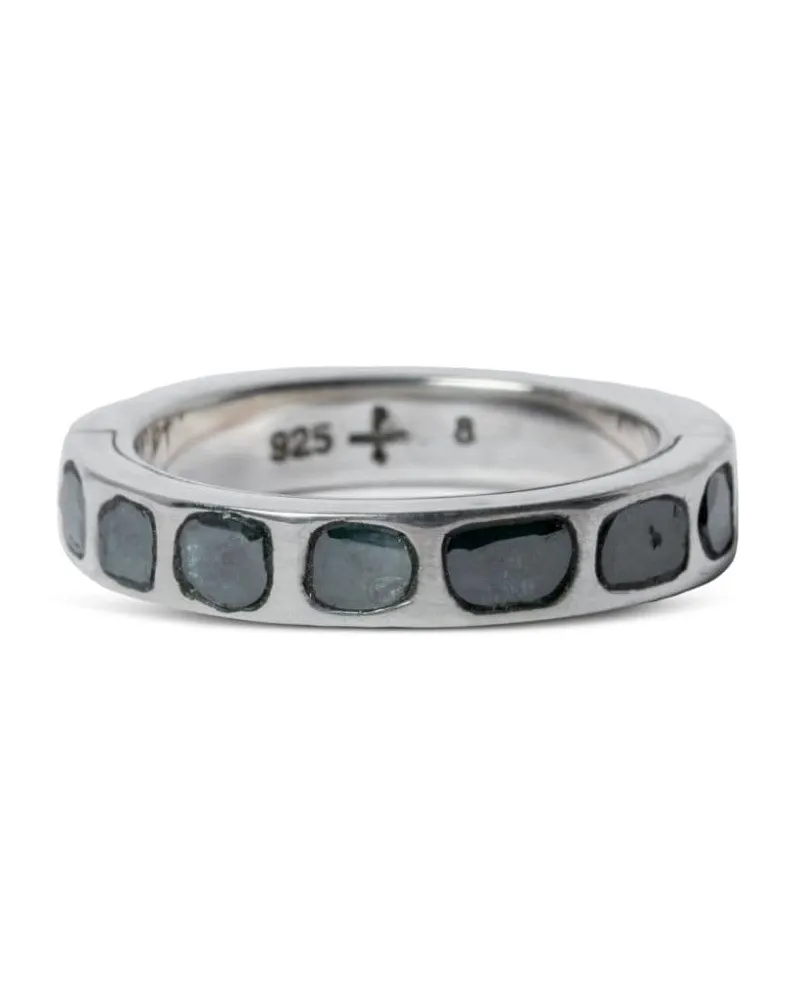 Parts Of Four Sistema Ring mit blauem Diamanten - Silber Silber