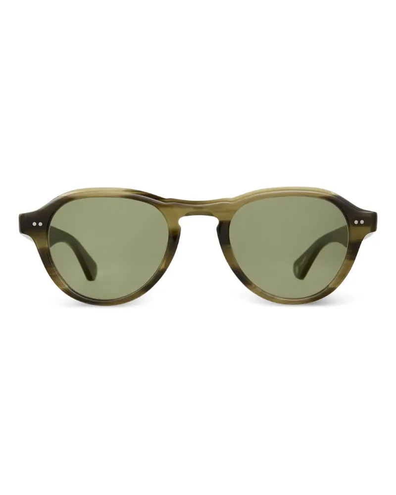 Garrett Leight Mcnally round-frame sunglasses - Grün Grün