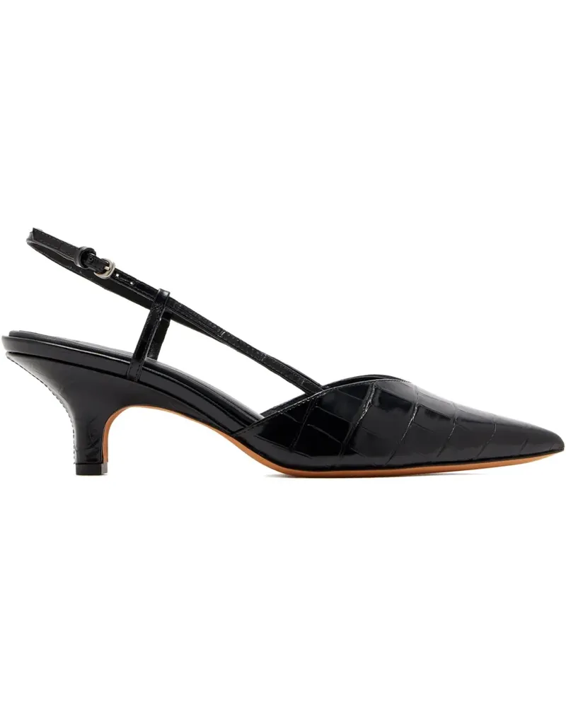 Vince Levvy Slingback-Pumps 75mm - Schwarz Schwarz