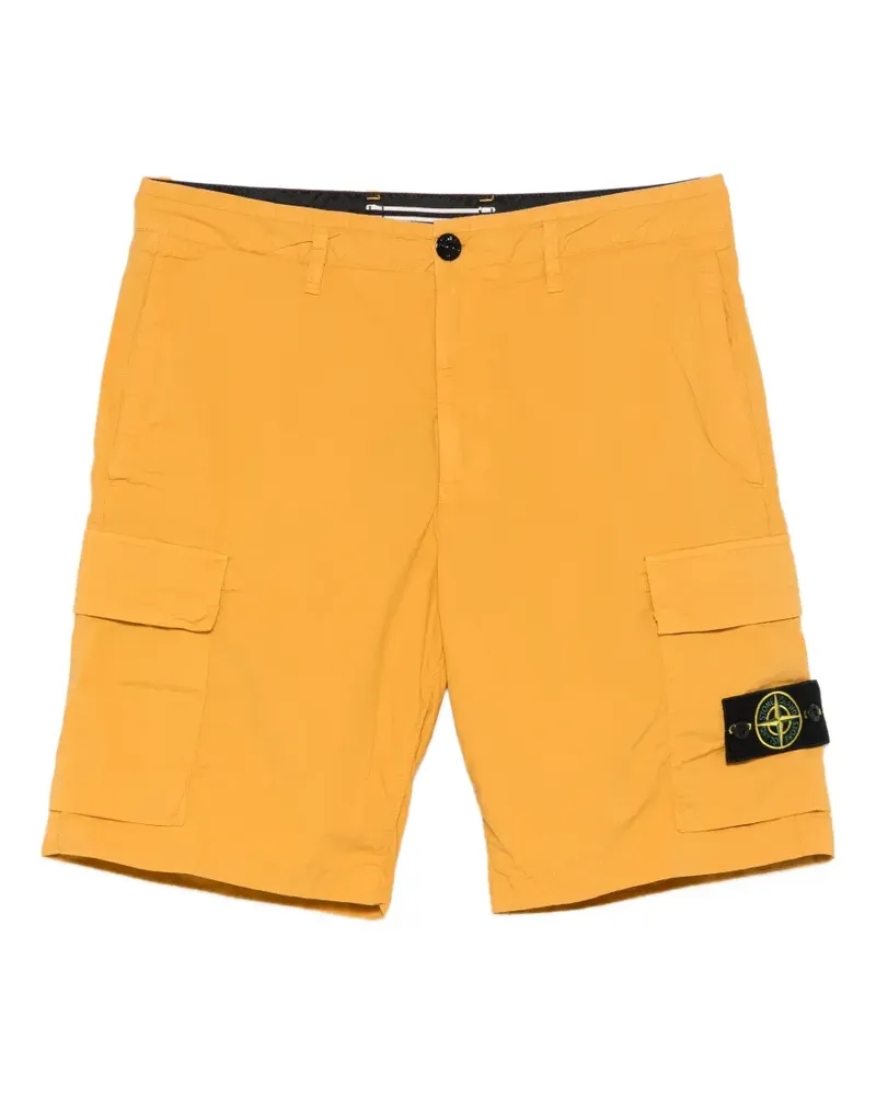 Stone Island cargo pocket shorts - Gelb Gelb