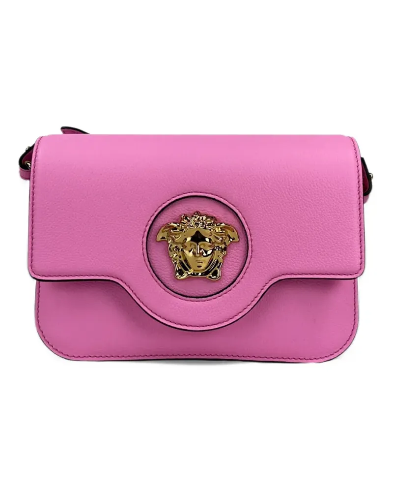 Versace La Medusa logo-plaque cross body bag - Rosa Rosa