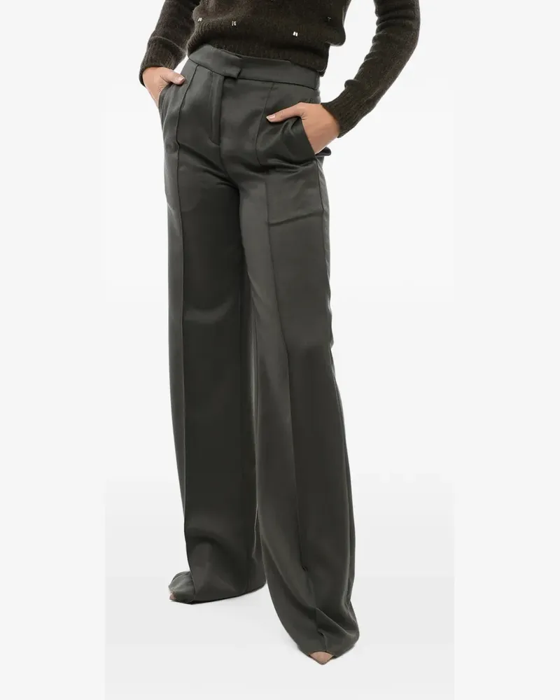 Sa Su Phi concealed-front-fastening trousers - Grün Grün