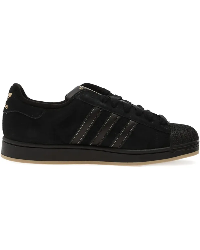 adidas Superstar II three-stripes sneakers - Schwarz Schwarz