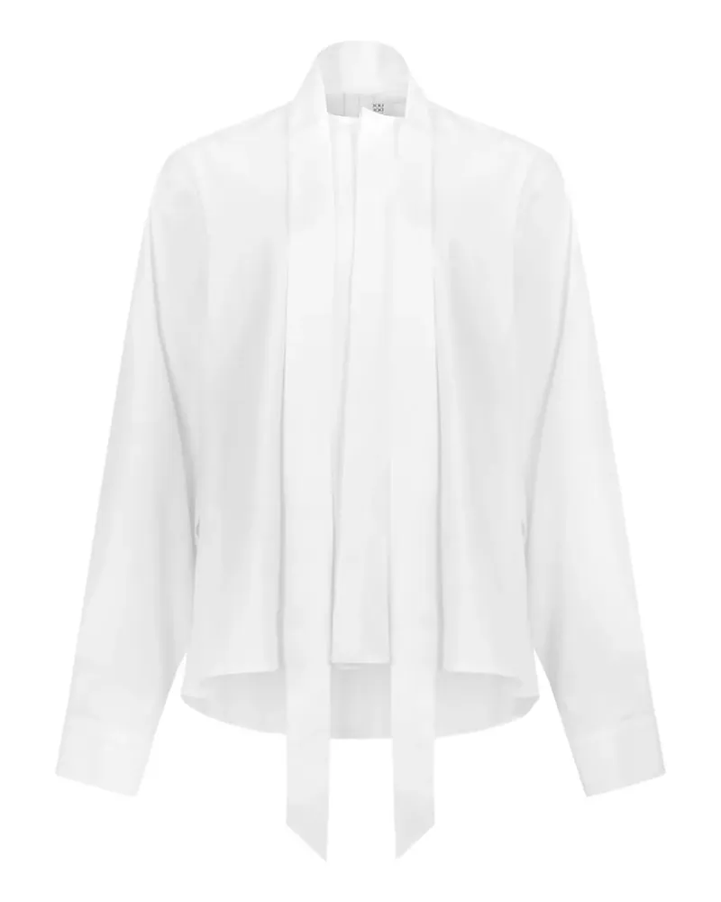 DOUUOD Antimonio removable-collar shirt - Weiß Weiß